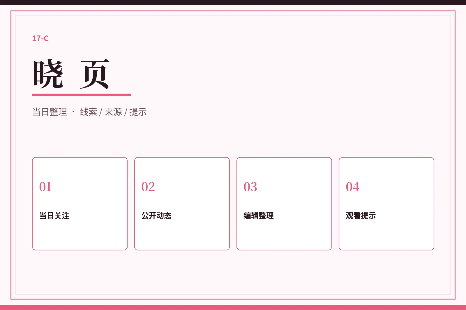 晓页
